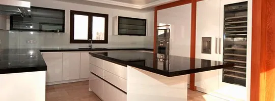 Bathroom cabinets installation